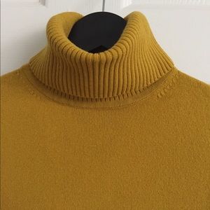 French Connection Turtleneck Sweater Yellow S